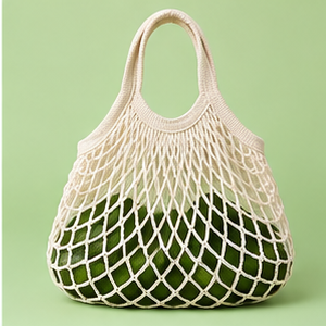 Line Market Bag, reusable produce bags
